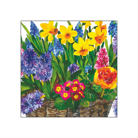 Spring Basket • Beverage Napkins