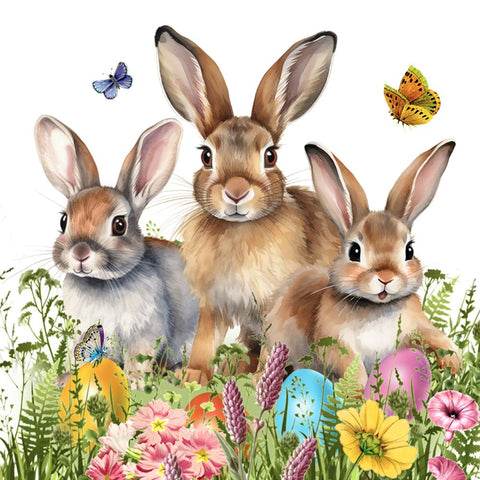 Easter Hello • Beverage Napkin