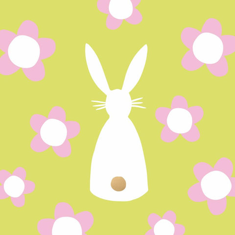 Flower Bunny • Beverage Napkin