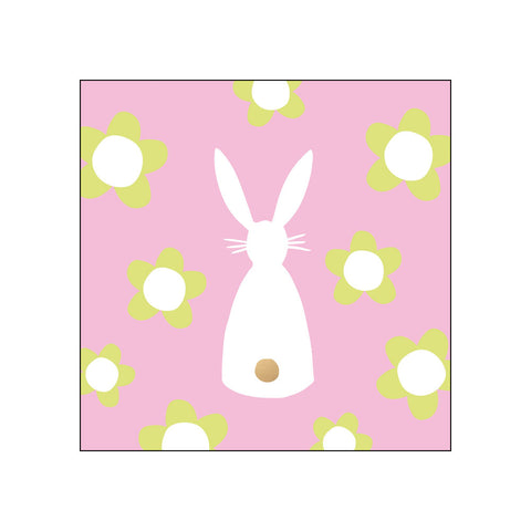 Flower Bunny, rosé • Beverage Napkins