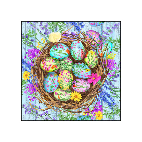 Eggs in Bloom • Beverage Napkins