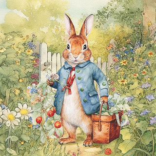 Mr. Rabbit • Beverage Napkin