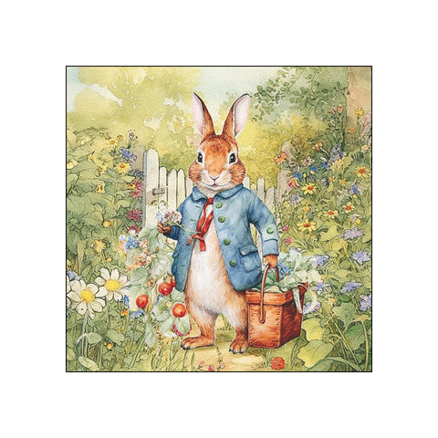 Mr. Rabbit • Beverage Napkins