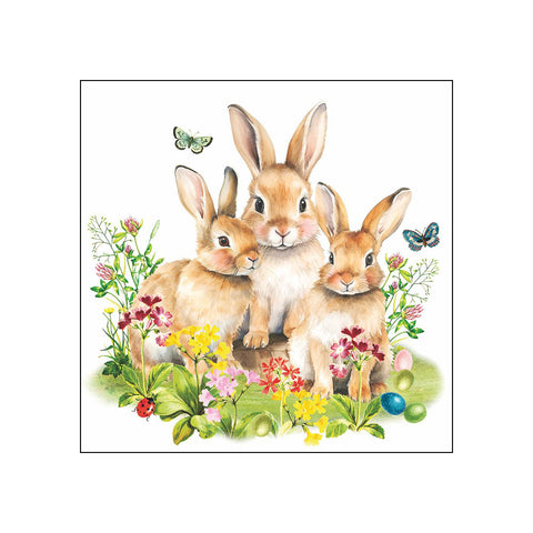 Bunny Family • Beverage Napkins