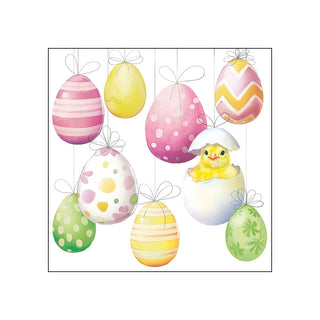 Hanging Easter Eggs • Beverage Napkins