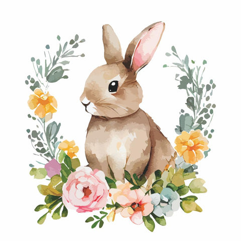 Cute Easter Rabbit • Lunch Napkins