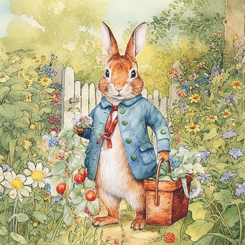 Mr. Rabbit • Lunch Napkin