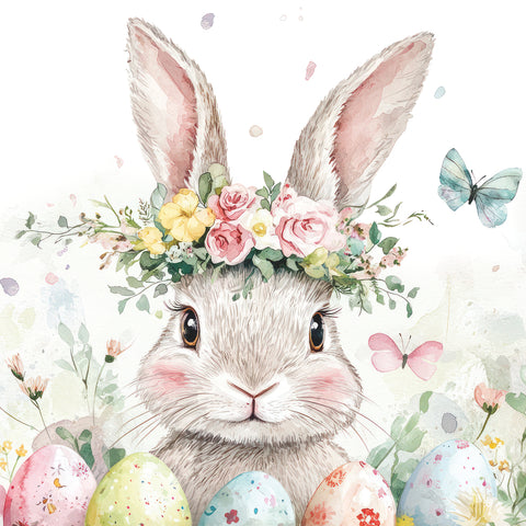 Miss Easter Bunny • Lunch Napkins