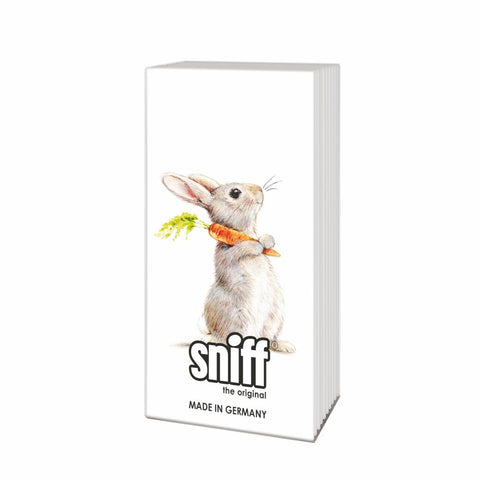 Rabbit with Carrot Sniff Tissues