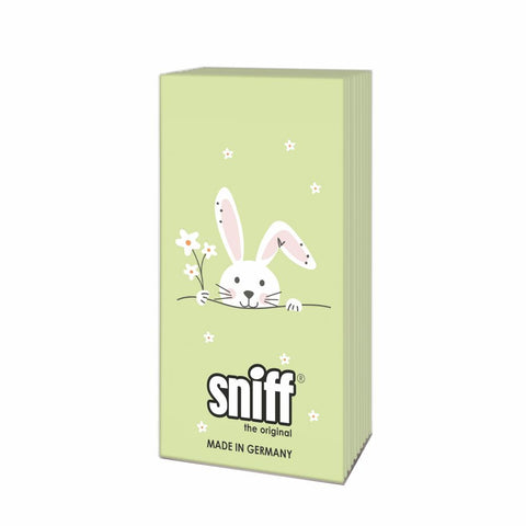 Hello Easter, green Sniff Tissues