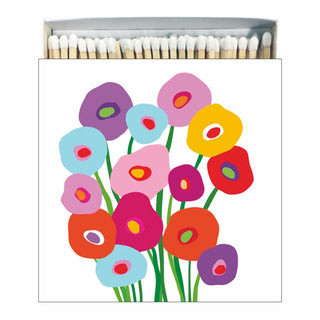 Super Bouquet / Tulipes Square-Boxed Matches