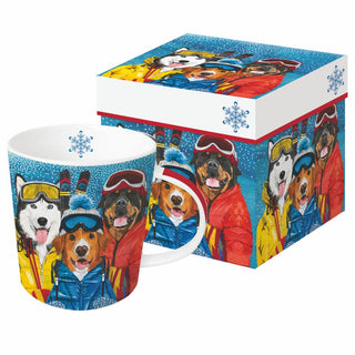 Ski Dogs • Mug, gift-boxed