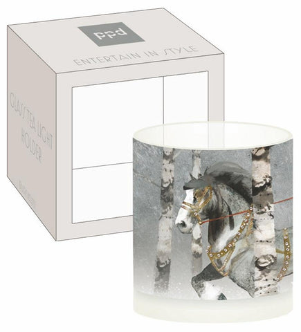 Sleigh Bells • Boxed Tea Light Holder