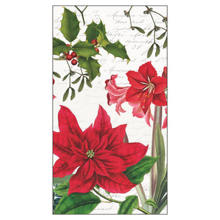 Christmas Plants, white • Guest Towels