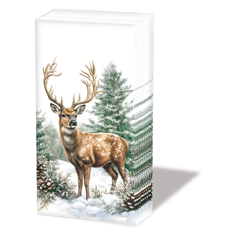 Winter Stag • Pocket Tissue