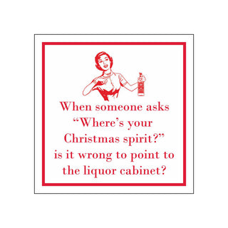 The Liquor Cabinet • Beverage Napkins