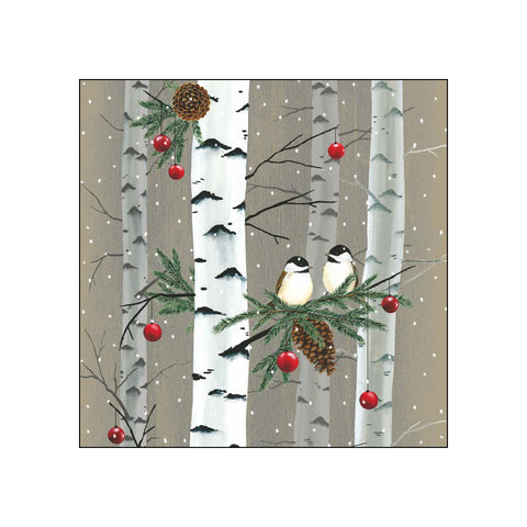 Birch & Birds • Beverage Napkins
