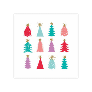 Christmas Delight, white • Beverage Napkins