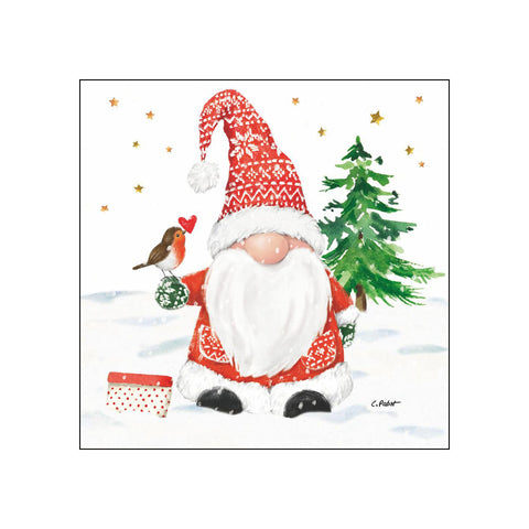 Christmas Buddy • Beverage Napkins