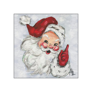Jolly St. Nick • Beverage Napkins