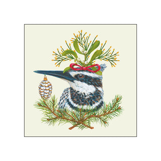Kingfisher Holiday • Beverage Napkins