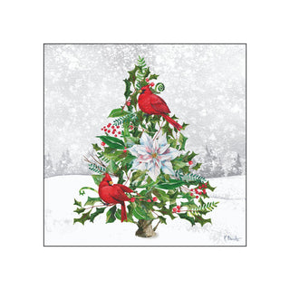 Christmas Topiary • Beverage Napkins