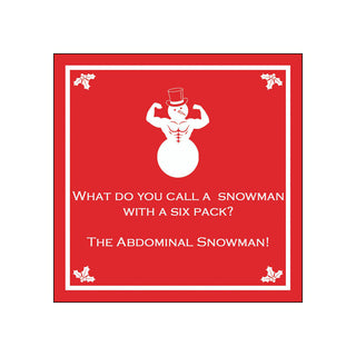 Abdominal Snowman • Beverage Napkins