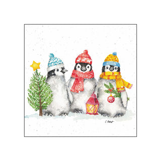 Sacred Penguins • Beverage Napkins