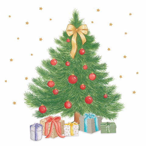 Christmas Tree • Beverage Napkins