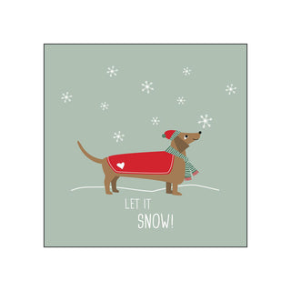 Winter Story • Beverage Napkins