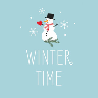 Winter Time • Beverage Napkins