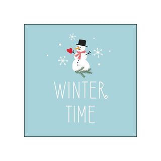 Winter Time • Beverage Napkins