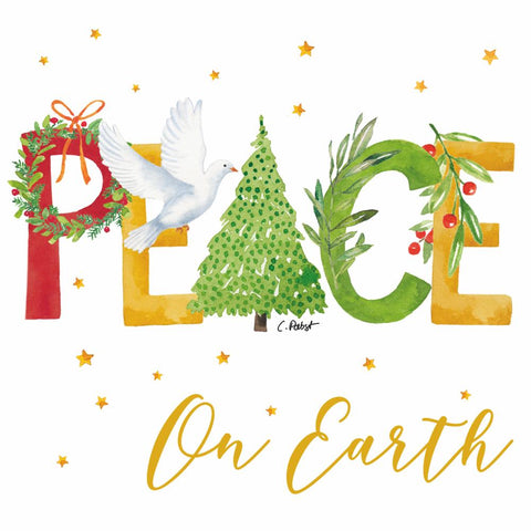 Peace • Beverage Napkin