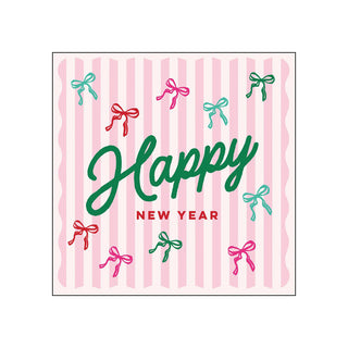 New Year Doodle • Beverage Napkins