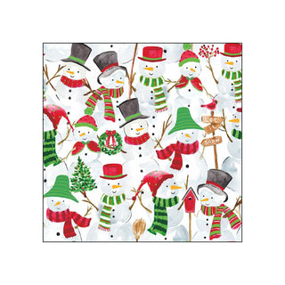 Snowman Party • Beverage Napkins