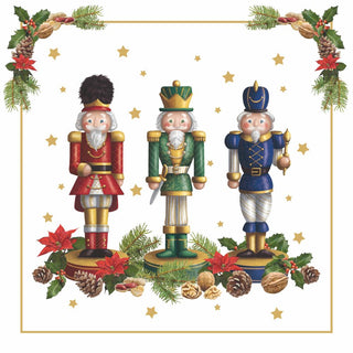 Bearded Nutcracker • Beverage Napkins