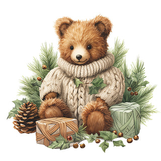 Cuddle Bear • Beverage Napkin