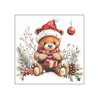 Teddy's Gift • Beverage Napkins