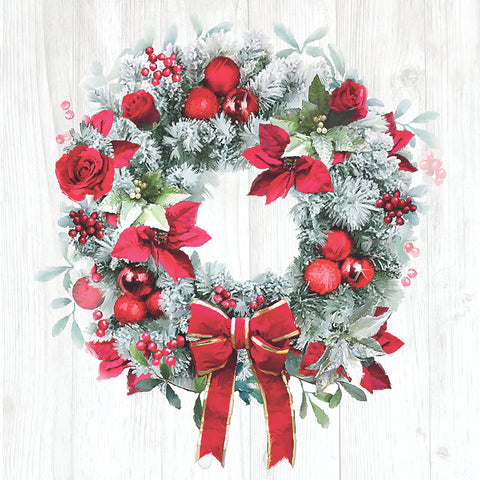 Blooming Wreath • Beverage Napkin