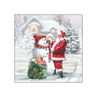 Santa's Gift • Beverage Napkins
