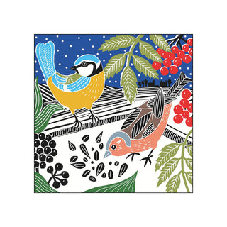 Winter Duo • Beverage Napkin