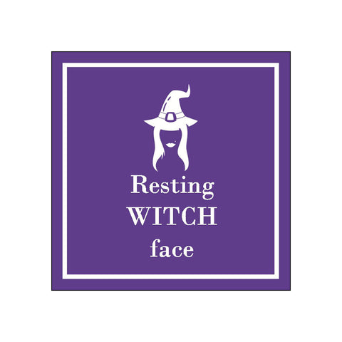 Witch Face • Beverage Napkins