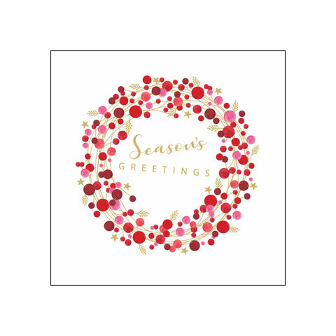 Season´s Greetings • Beverage napkin