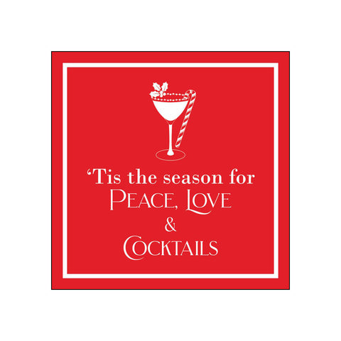 Tis The Season • Beverage Napkins
