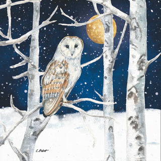 Winter Owl • Lunch Napkins