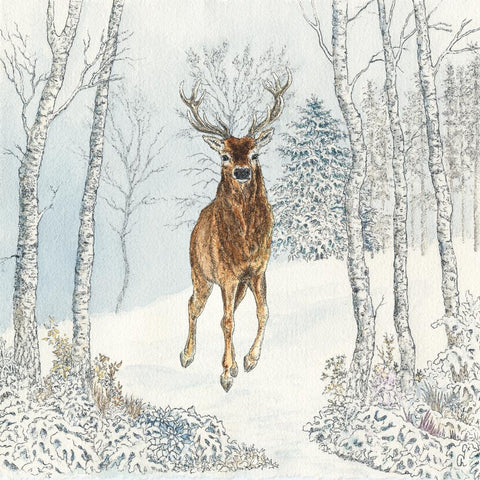 Cerf Hiver • Lunch Napkin