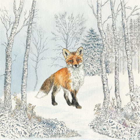 Renard Hiver • Lunch Napkin