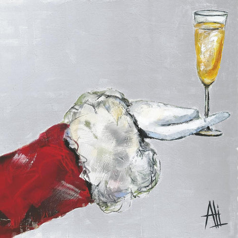 Cheers to Santa • Lunch Napkin