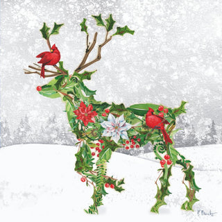 Reindeer Topiary Lunch Napkins