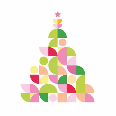 Xmas Graphic, white • Lunch Napkins